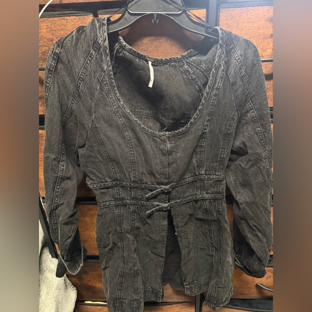 Free People Acid Acid Washed Tunic View 5